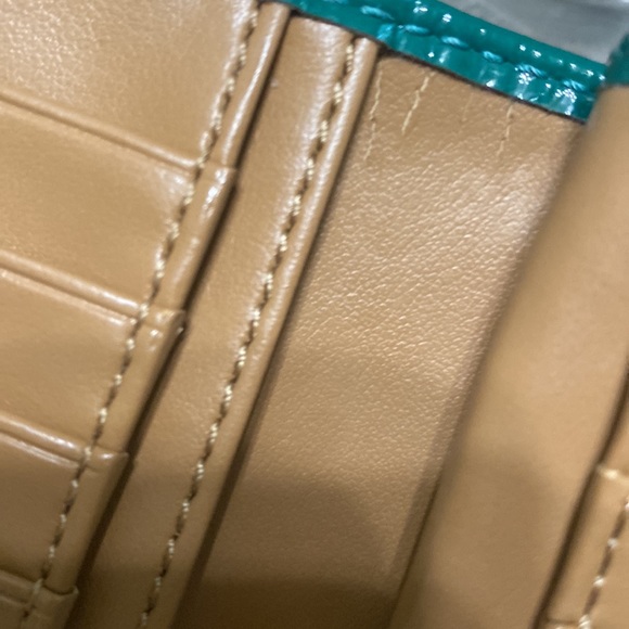 Coach Park Patent Medium Wallet - Picture 9 of 12